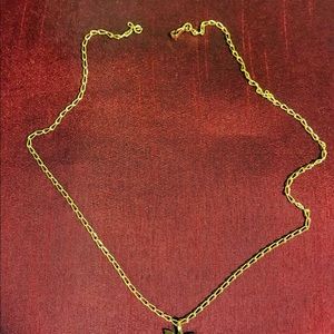Gold plated necklace